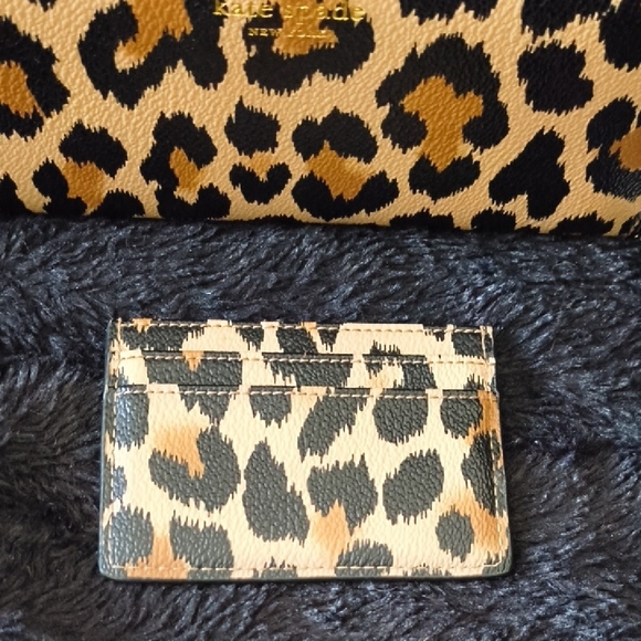 KATE SPADE Leopard Print Women's Wallet - Picture 10 of 10